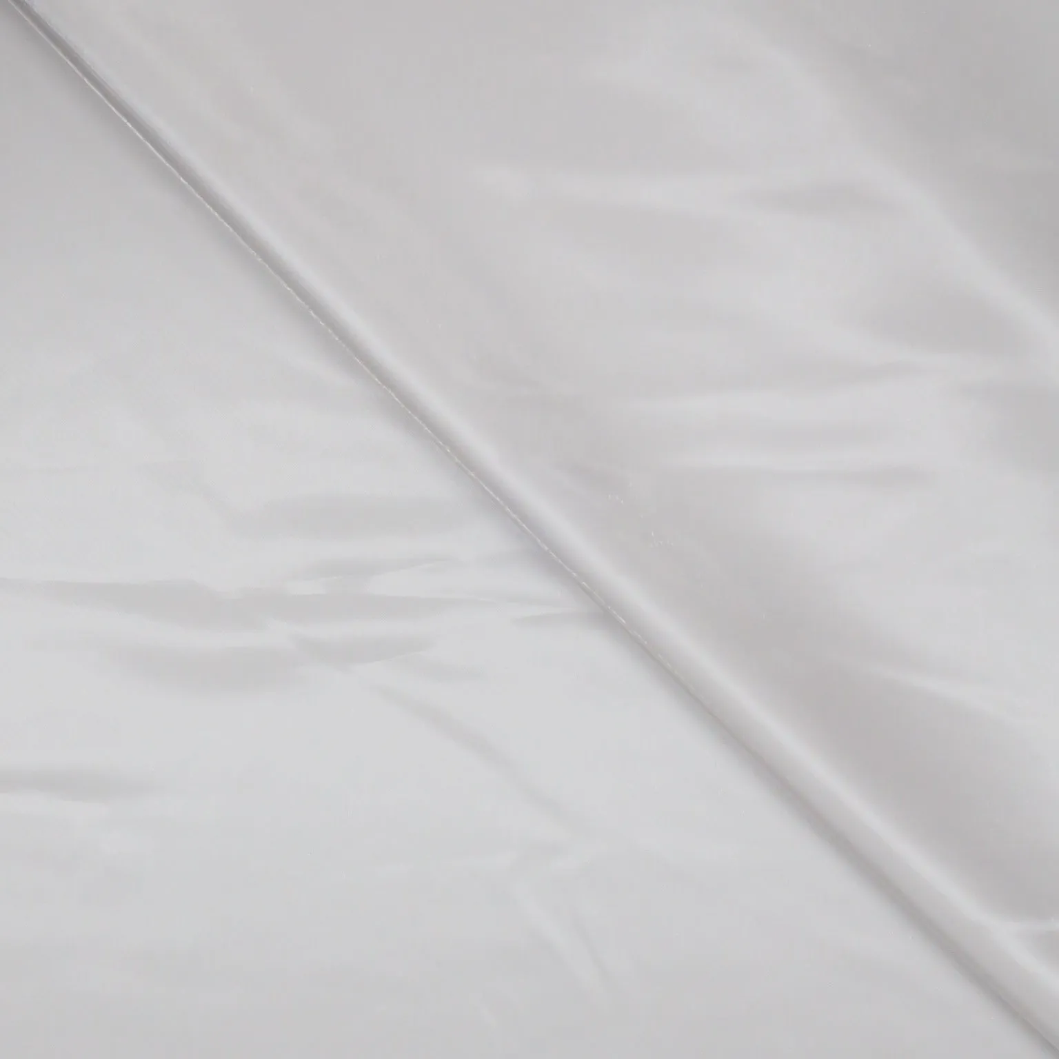 White Solid Crystal Mikado Fabric