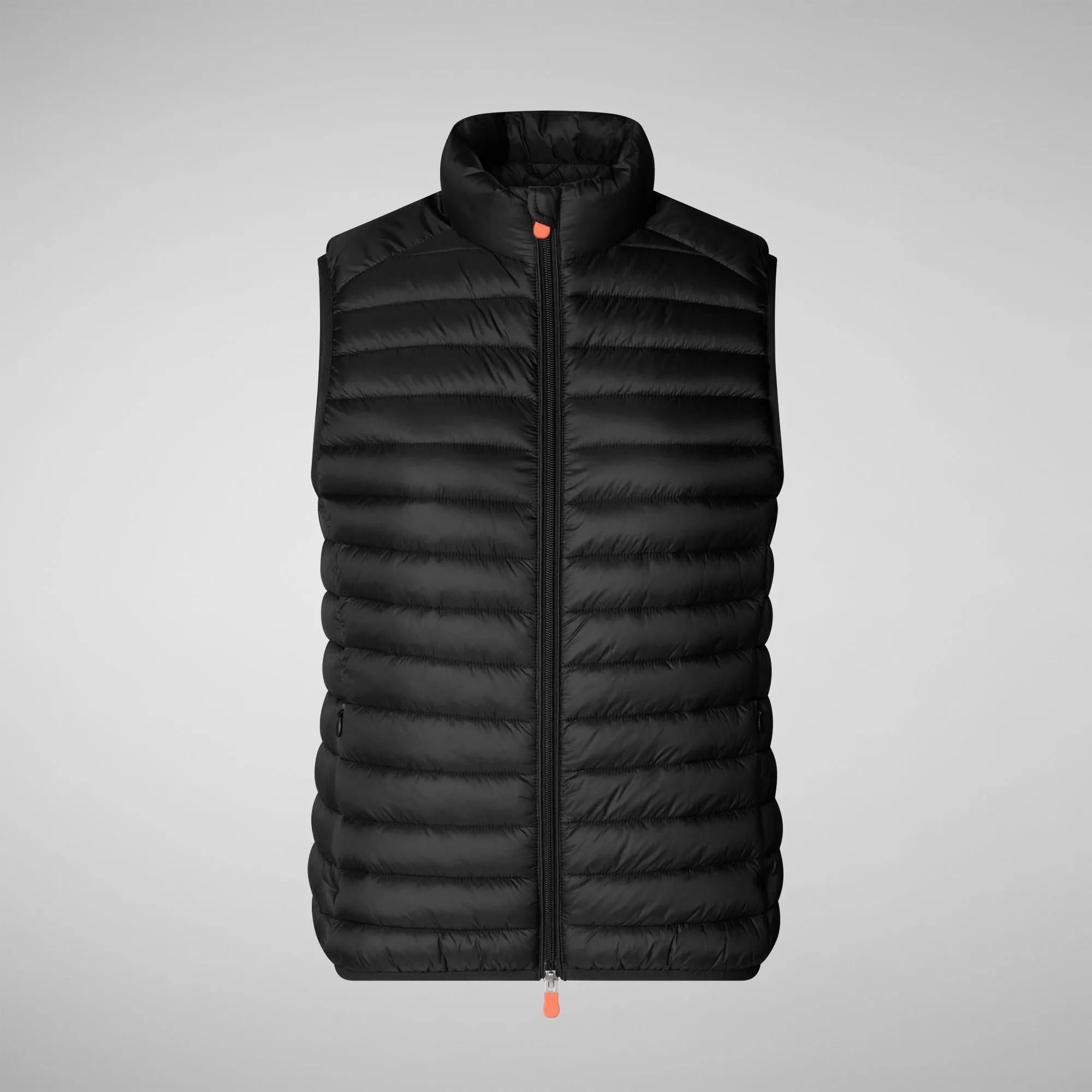 Woman's quilted gilet Charlotte in black
