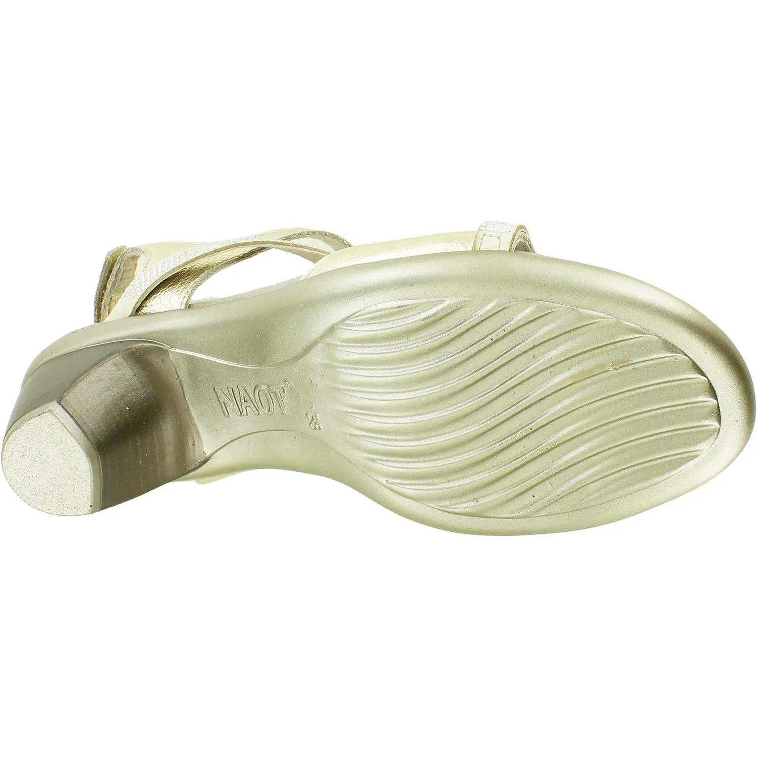 Women's Naot Innovate Radiant Gold/Gold w/Rivets Leather
