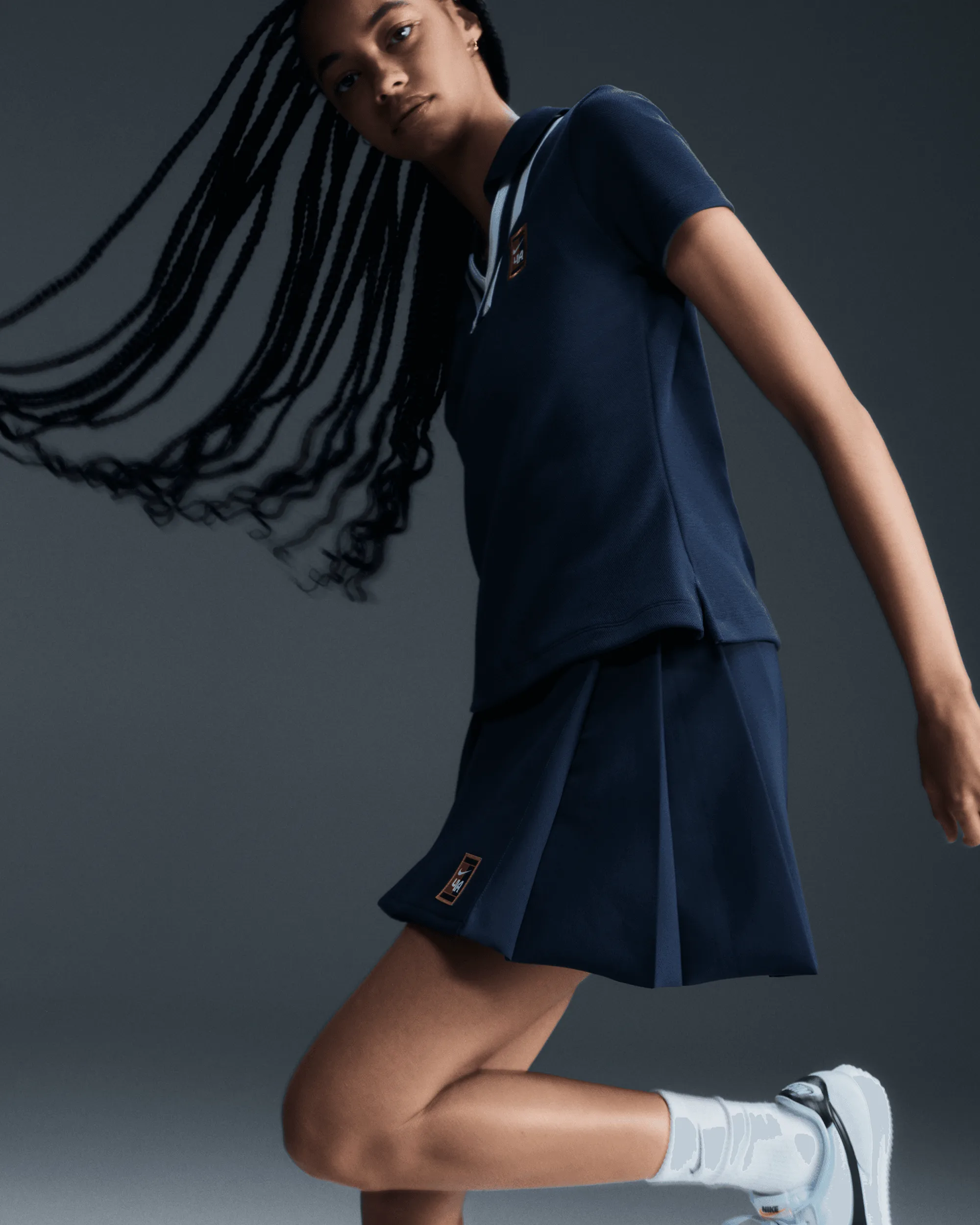 Womens Yoon Skirt - Armory Navy