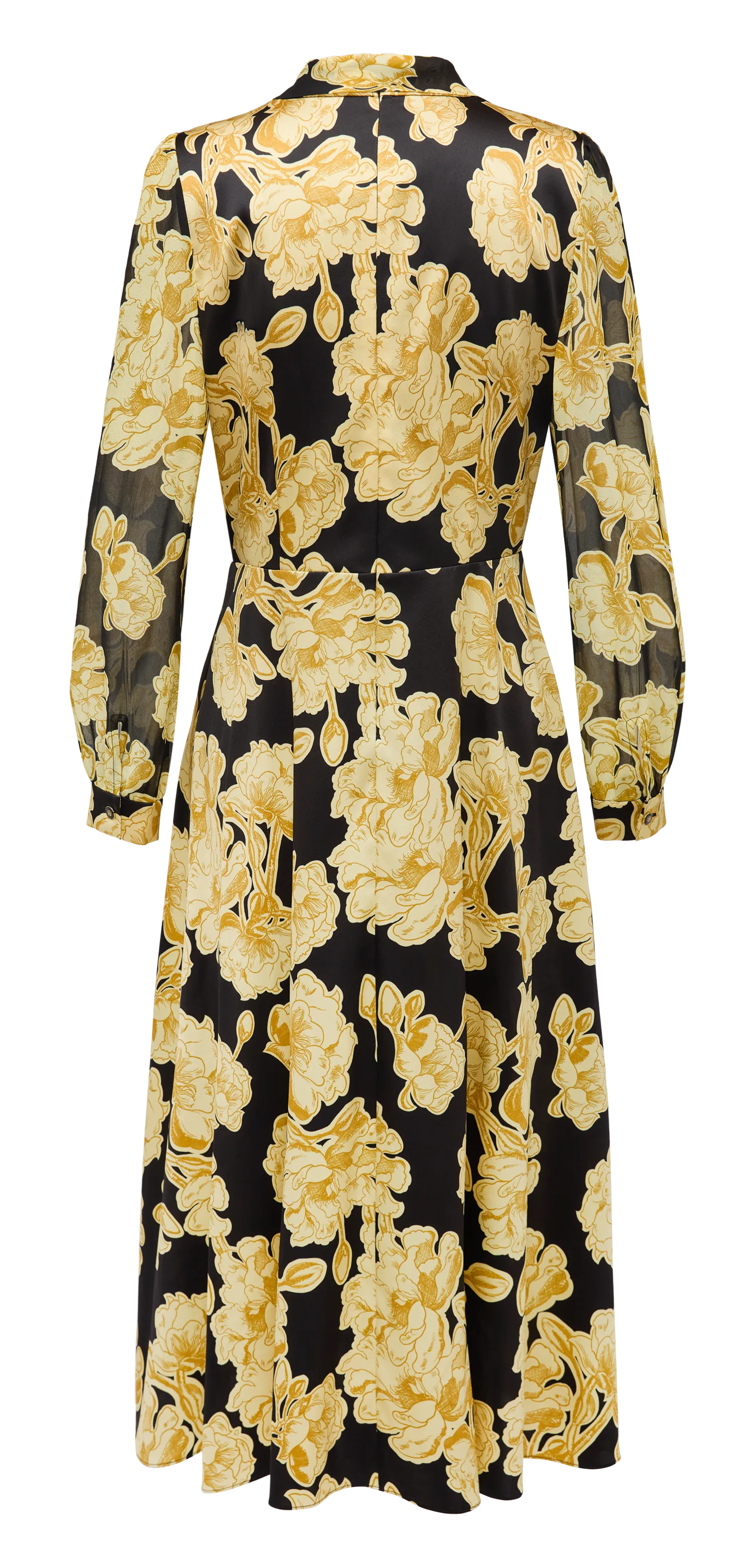 YAYING Printed Mulberry Silk Dress