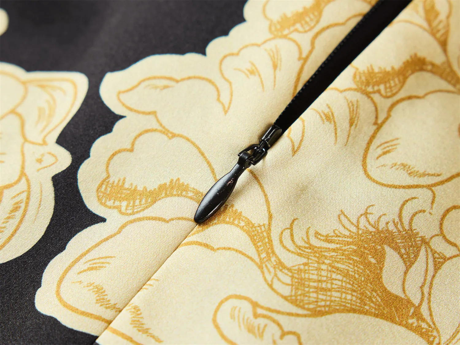 YAYING Printed Mulberry Silk Dress