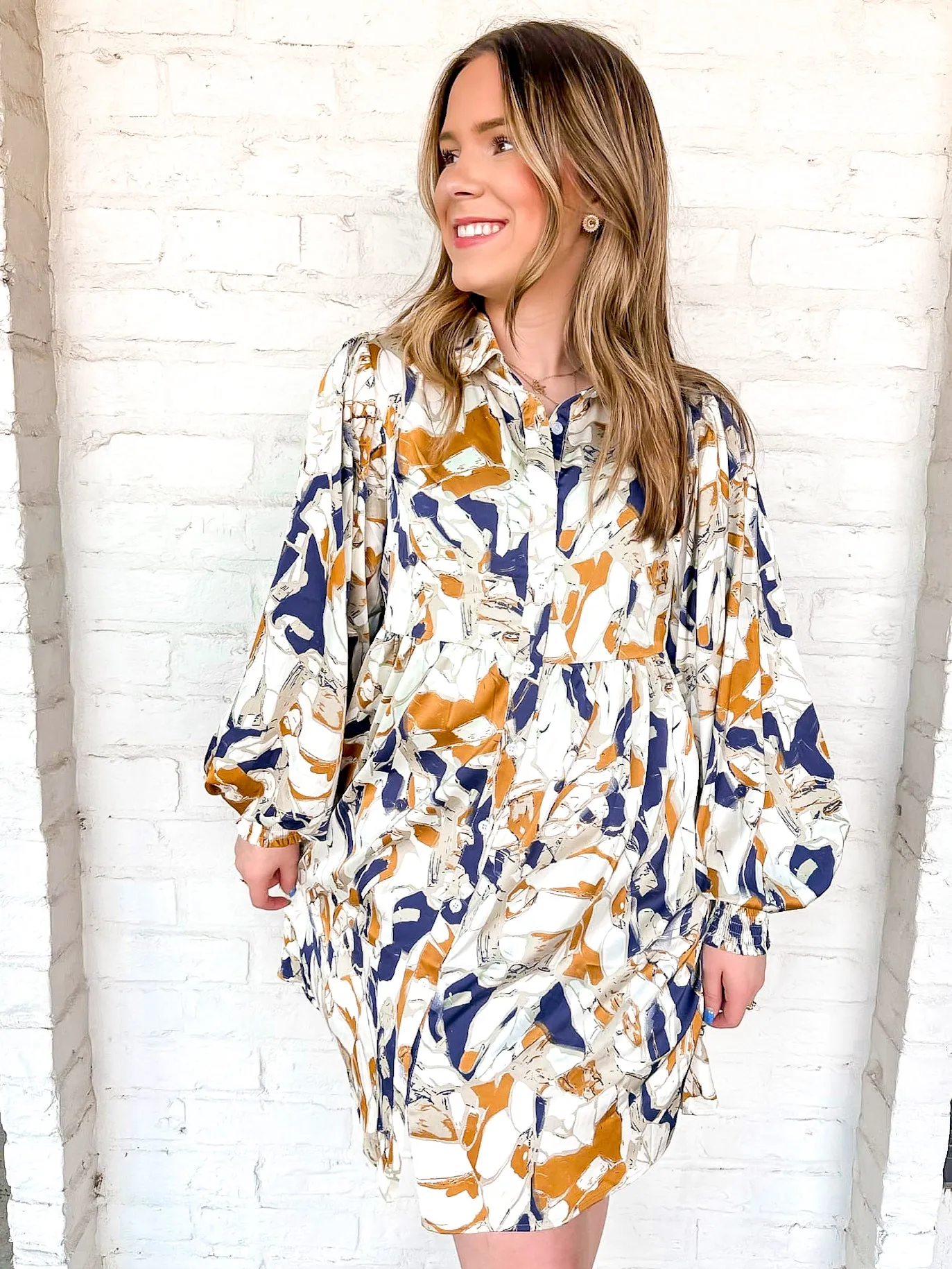 Years Ahead Dress Navy