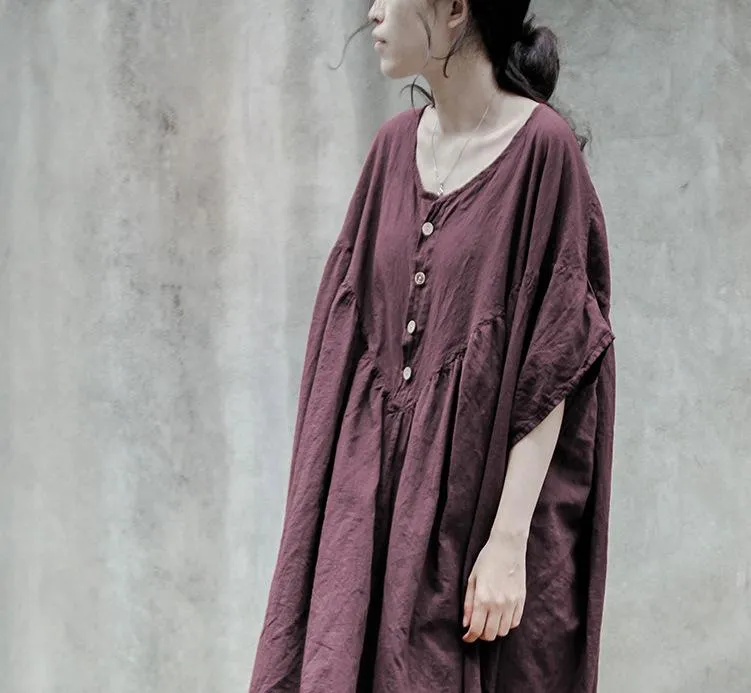 Zen Days Linen Maxi Dress